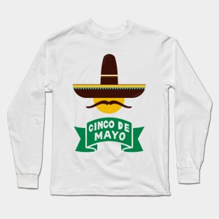 Cinco De Mayo Mexican Holiday Long Sleeve T-Shirt